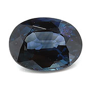 0.94 ct Greenish Blue Oval Natural Blue Sapphire