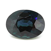 1.06 ct Greenish Blue Oval Natural Blue Sapphire