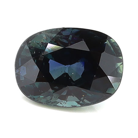 1.31 ct Oval Natural Blue Sapphire : Deep Blue