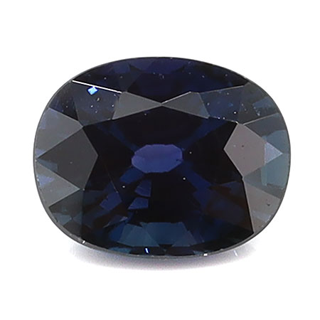0.97 ct Oval Natural Blue Sapphire : Deep Blue