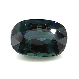 1.00 ct Oval Natural Blue Sapphire : Greenish Blue