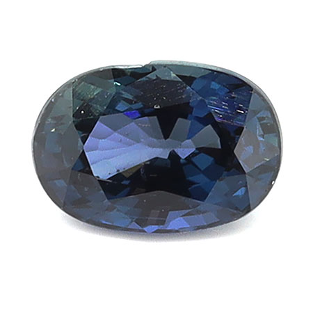 1.05 ct Oval Natural Blue Sapphire : Rich Darkish Blue