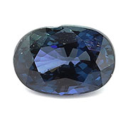 1.05 ct Rich Darkish Blue Oval Natural Blue Sapphire