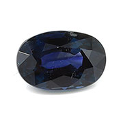 1.08 ct Rich Darkish Blue Oval Natural Blue Sapphire
