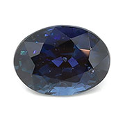 0.99 ct Darkish Blue Oval Natural Blue Sapphire