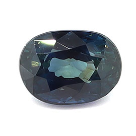 0.90 ct Oval Natural Blue Sapphire : Rich Darkish Blue