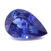 0.92 ct Navy Blue Pear Shape Natural Blue Sapphire