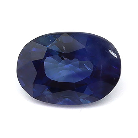 1.04 ct Oval Natural Blue Sapphire : Fine Blue