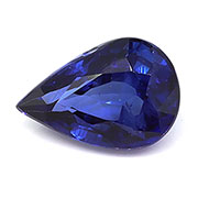 0.98 ct Fine Blue Pear Shape Natural Blue Sapphire