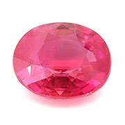 0.79 ct Red Oval Natural Ruby