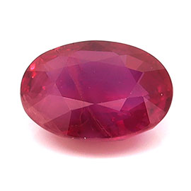 1.07 ct Oval Natural Ruby : Red