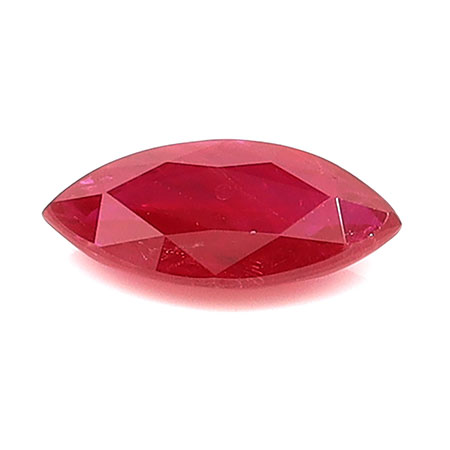 1.00 ct Marquise Natural Ruby : Rich Red