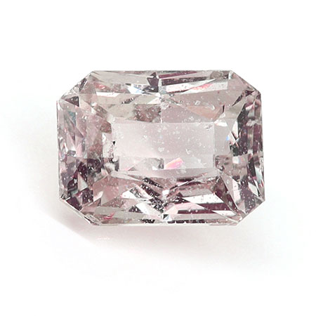 4.02 ct Soft Pink Radiant Natural Pink Sapphire