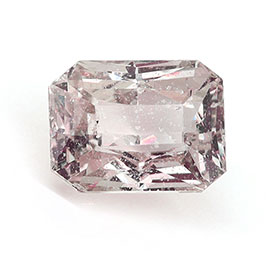 4.02 ct Soft Pink Radiant Natural Pink Sapphire