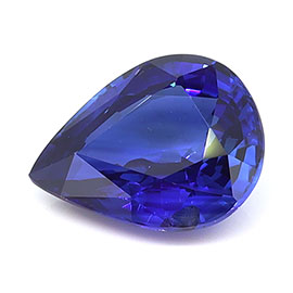 2.09 ct Pear Shape Natural Blue Sapphire : Royal Blue