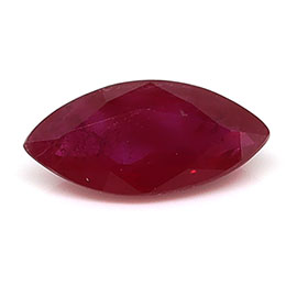 0.63 ct Marquise Natural Ruby : Red