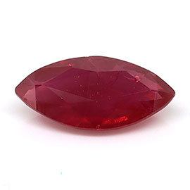 0.83 ct Marquise Natural Ruby : Red
