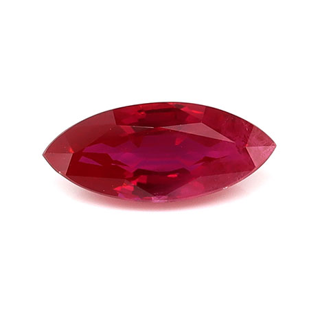1.04 ct Marquise Natural Ruby : Fiery Red