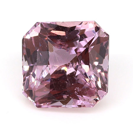 1.09 ct Radiant Natural Pink Sapphire : Fine Pink