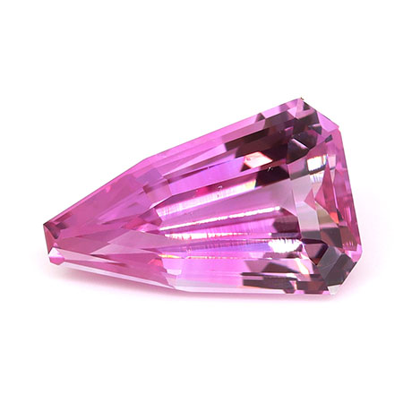1.21 ct Shield Natural Pink Sapphire : Rich Pink