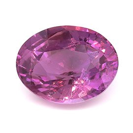 2.02 ct Oval Natural Pink Sapphire : Fine Purple Pink