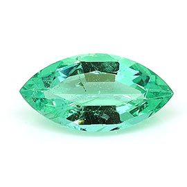 0.49 ct Marquise Natural Emerald : Grass Green