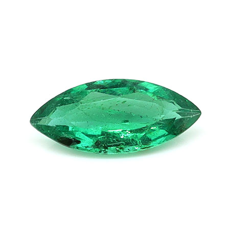 0.41 ct Marquise Natural Emerald : Grass Green