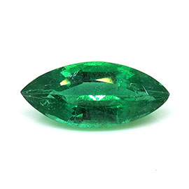 0.40 ct Marquise Natural Emerald : Grass Green