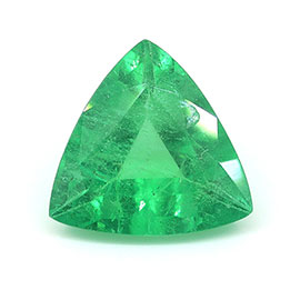 1.54 ct Trillion Natural Emerald : Grass Green