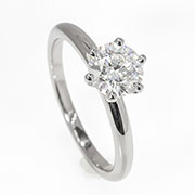 Platinum 1.00ct Diamond Ring