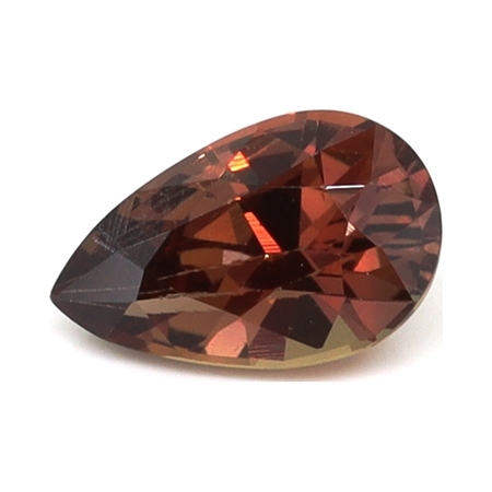 1.07 ct Pear Shape Natural Pink Sapphire : Deep Rich Pink