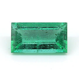 0.50 ct Baguette Natural Emerald : Grass Green