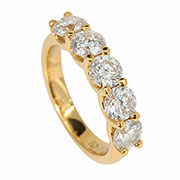 14K Yellow Gold 1.50ct Diamond Ring