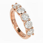 14K Rose Gold 1.50ct Diamond Ring