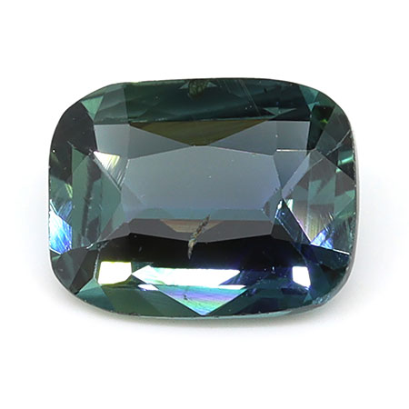 1.08 ct Cushion Cut Natural Blue Sapphire : Blue