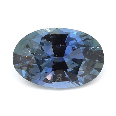 1.62 ct Oval Natural Blue Sapphire : Midnight Blue