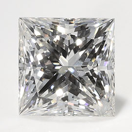 1.00 ct Princess Cut Natural Diamond : H / SI2