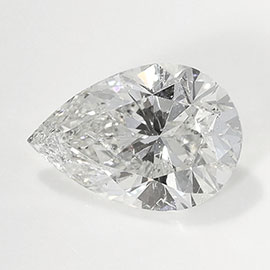 0.70 ct Pear Shape Natural Diamond : F / SI2