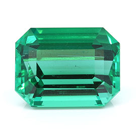 1.93 ct Emerald Cut Natural Emerald : Intense Green