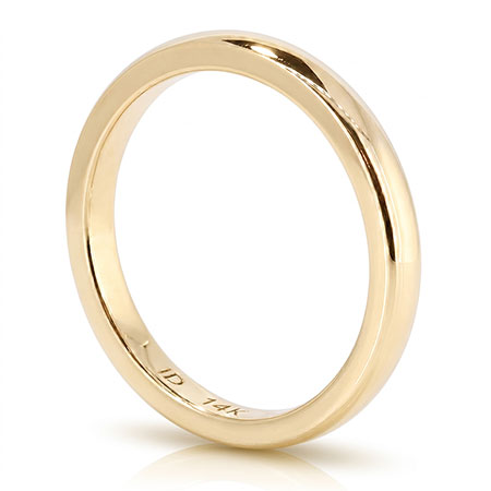 14K Yellow Gold Band