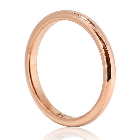 14K Rose Gold Band