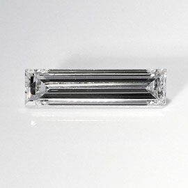 0.44 ct Baguette Natural Diamond : E / VVS2