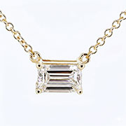 14K Yellow Gold 0.70cttw Diamond Pendant