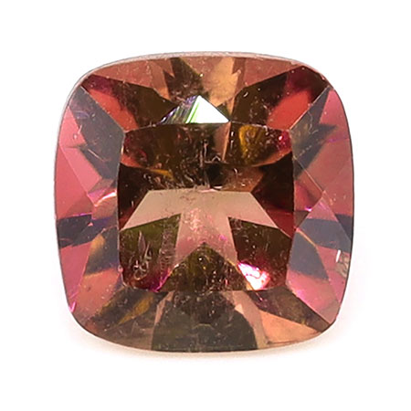 0.93 ct Cushion Cut Natural Tourmaline : Rich Pink