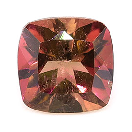 0.93 ct Cushion Cut Natural Tourmaline : Rich Pink