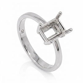 Platinum Solitaire Setting