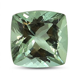 1.12 ct Cushion Cut Natural Paraiba Tourmaline : Fine Green