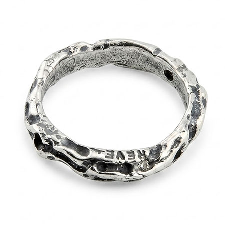 Sterling Silver 925 Unisex Moon Ring