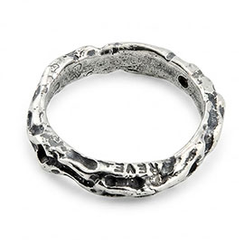 Sterling Silver 925 Unisex Moon Ring