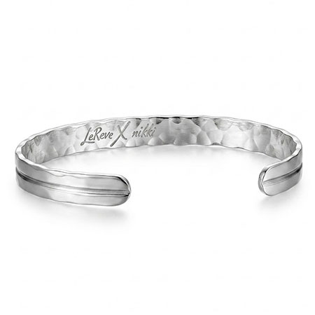 Sterling Silver 925 Unisex Linear Bracelet